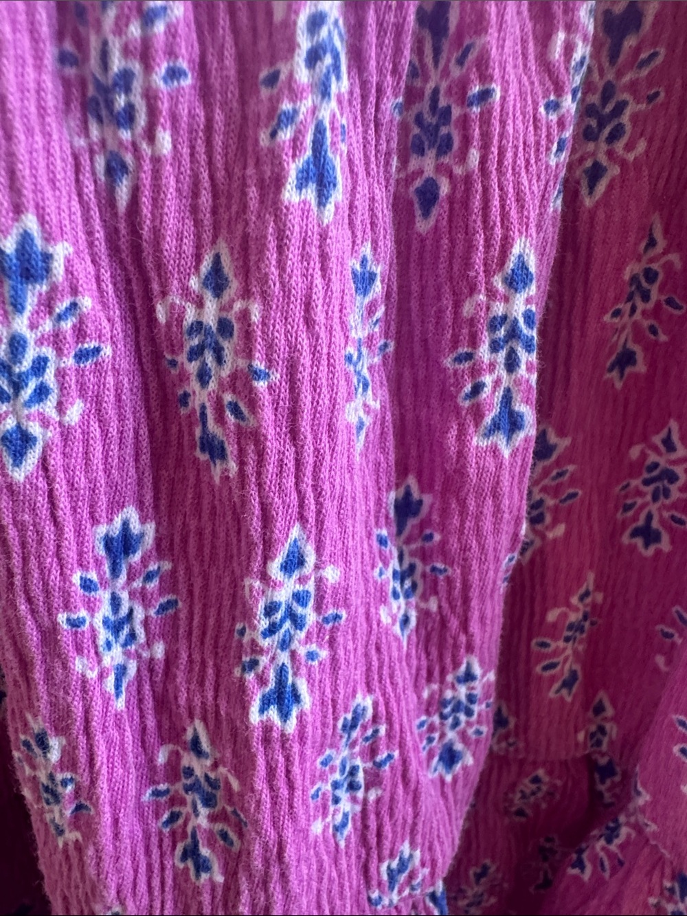 Crewcuts Violet Floral Tiered Ruffle Dress - Picture 3 of 4